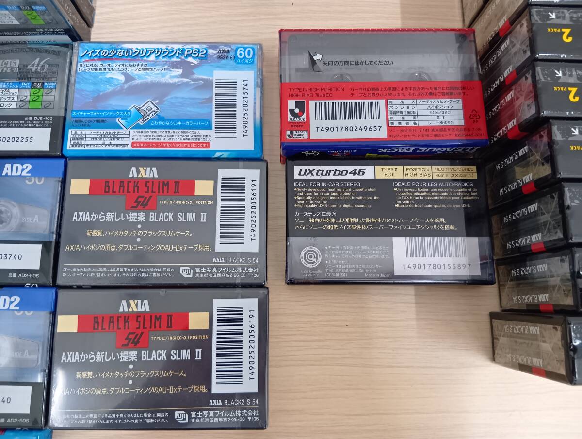 [3176][ не использовался / нераспечатанный ] TDK/AXIA/SONY кассетная лента * все Hi Posi ×5 1 шт. продажа комплектом * все нераспечатанный товар 