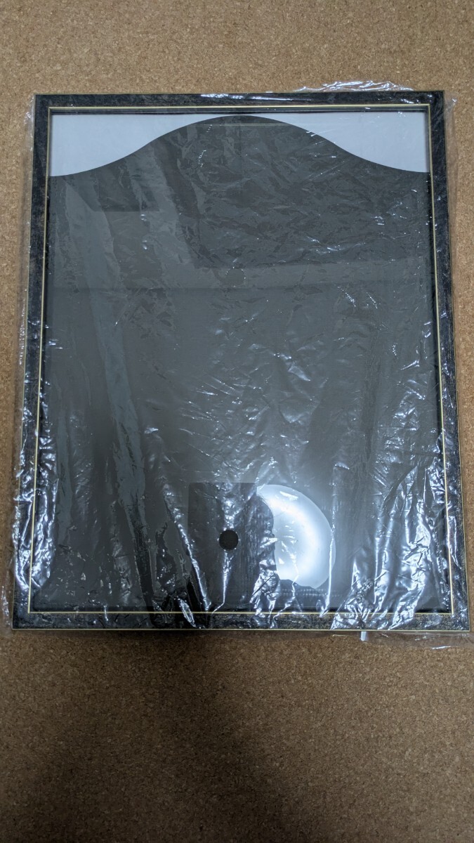 額縁　ユニフォーム額　強化型アクリル付 額外寸 約446×567 額内寸 424×545 (半切) 5871　日本製_画像1