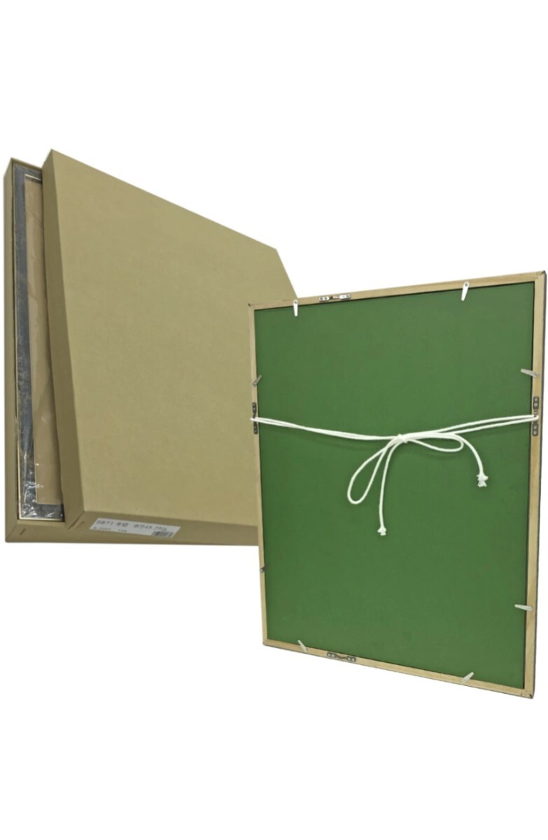 額縁　ユニフォーム額　強化型アクリル付 額外寸 約446×567 額内寸 424×545 (半切) 5871　日本製_画像5