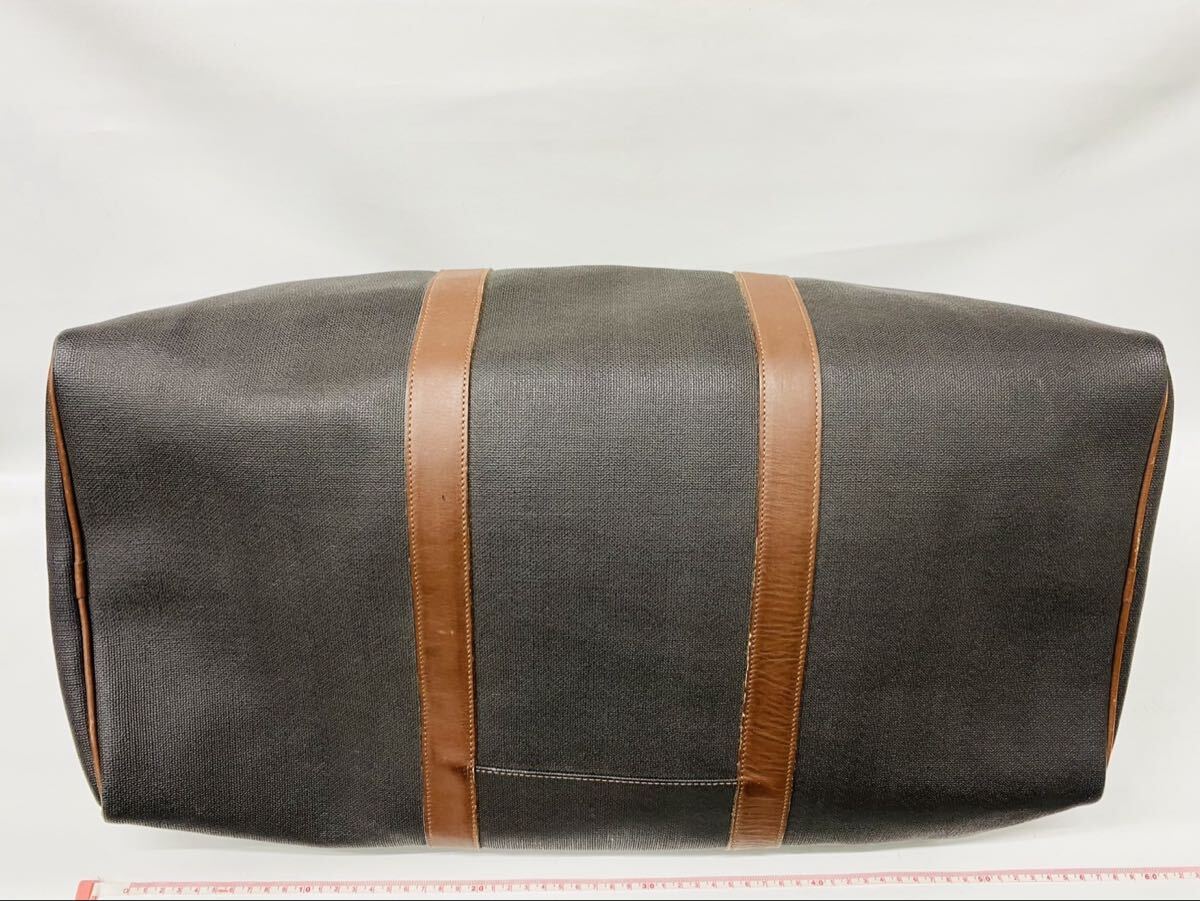 【dunhill】ダンヒル　ボストンバック 約55cm ショルダーストラップ付き 旅行カバン 大容量 GSY111901_画像6