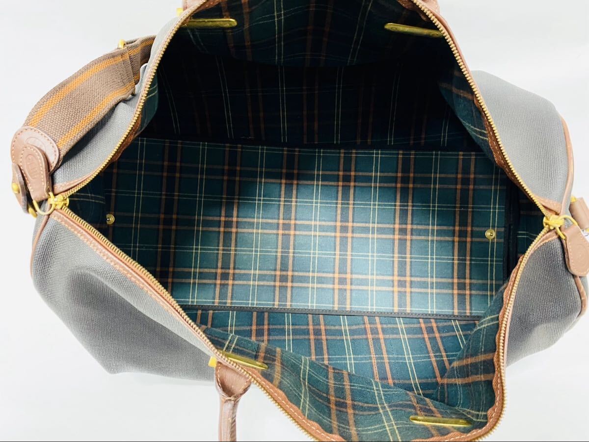 【dunhill】ダンヒル　ボストンバック 約55cm ショルダーストラップ付き 旅行カバン 大容量 GSY111901_画像8