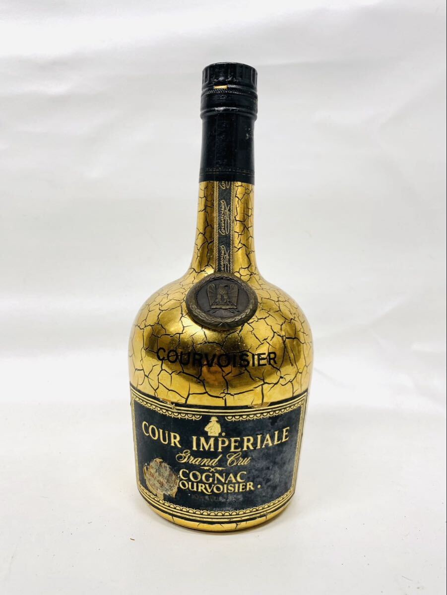 【未開栓】COURVOISIER クルボアジェ COUR IMPERIALE COGNAC クール・インペリアル ゴールド 700ml 40度 コニャック ブランデー GSY112802_画像1