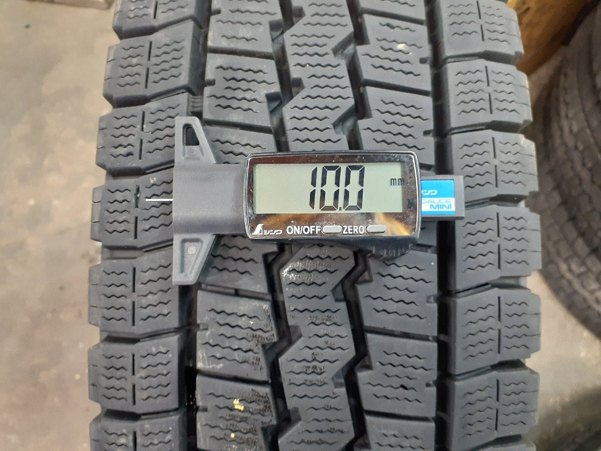 上パF9281■205/80R17.5 120/118L LT 6本 DUNLOP WINTER MAXX LT03 送料無料 冬 ’22年 地山 トラック スタッドレス ._画像7