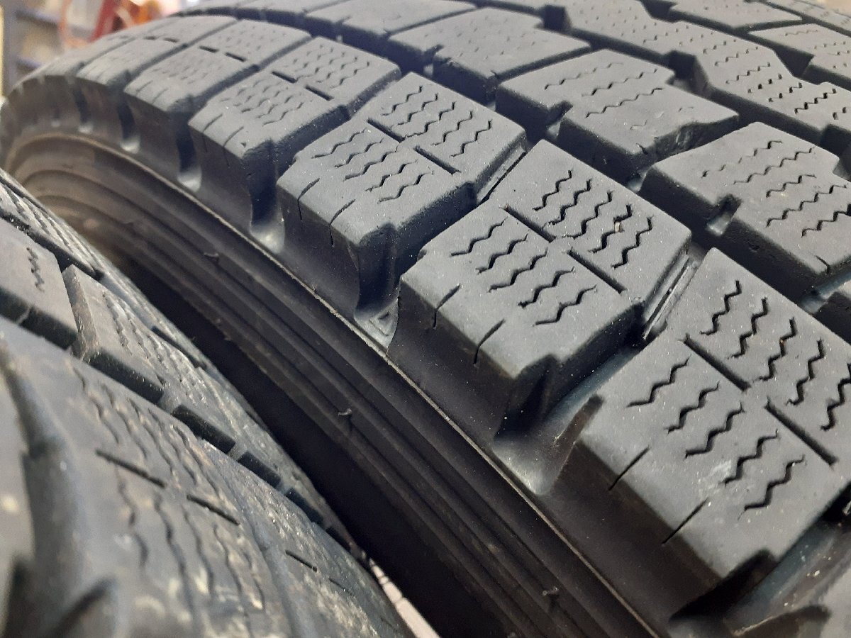 上パF9281■205/80R17.5 120/118L LT 6本 DUNLOP WINTER MAXX LT03 送料無料 冬 ’22年 地山 トラック スタッドレス ._画像10