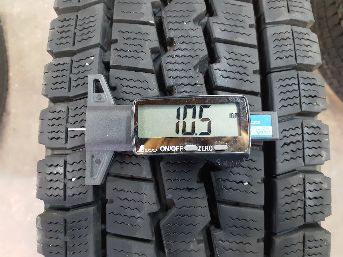 上パF9281■205/80R17.5 120/118L LT 6本 DUNLOP WINTER MAXX LT03 送料無料 冬 ’22年 地山 トラック スタッドレス ._画像4