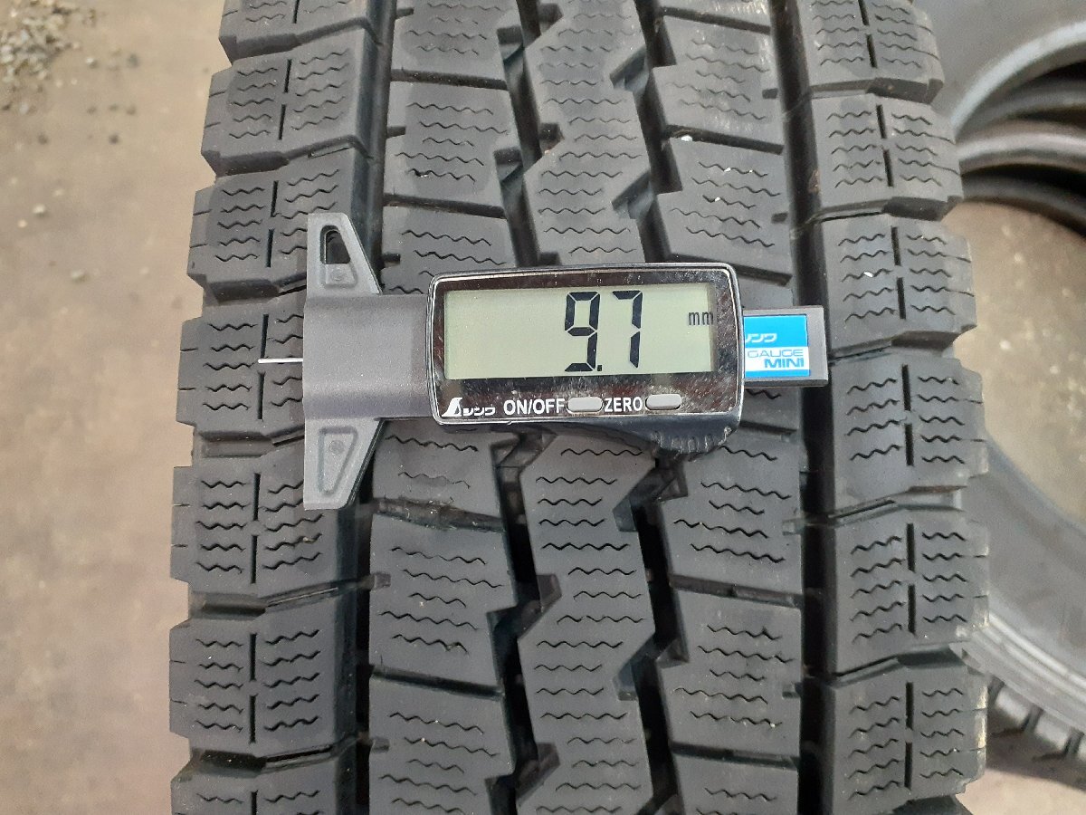 上パF9281■205/80R17.5 120/118L LT 6本 DUNLOP WINTER MAXX LT03 送料無料 冬 ’22年 地山 トラック スタッドレス ._画像6