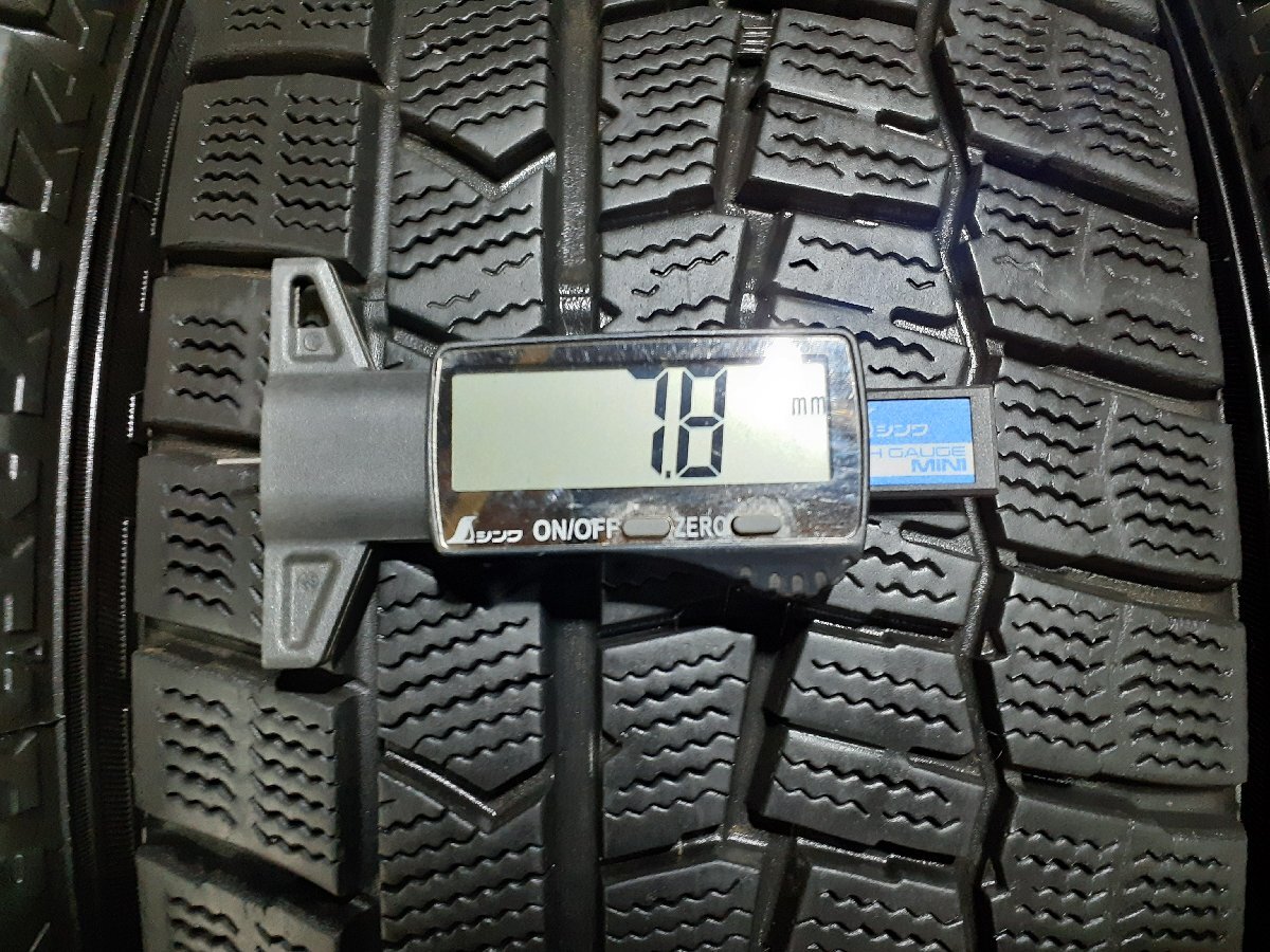 CF9554■205/60R16 96T　4本　DUNLOP WINTER MAXX 02　送料無料 スタッドレス ’22年 7分山位 ヴォクシー セレナ ステップワゴン プリウス_画像3