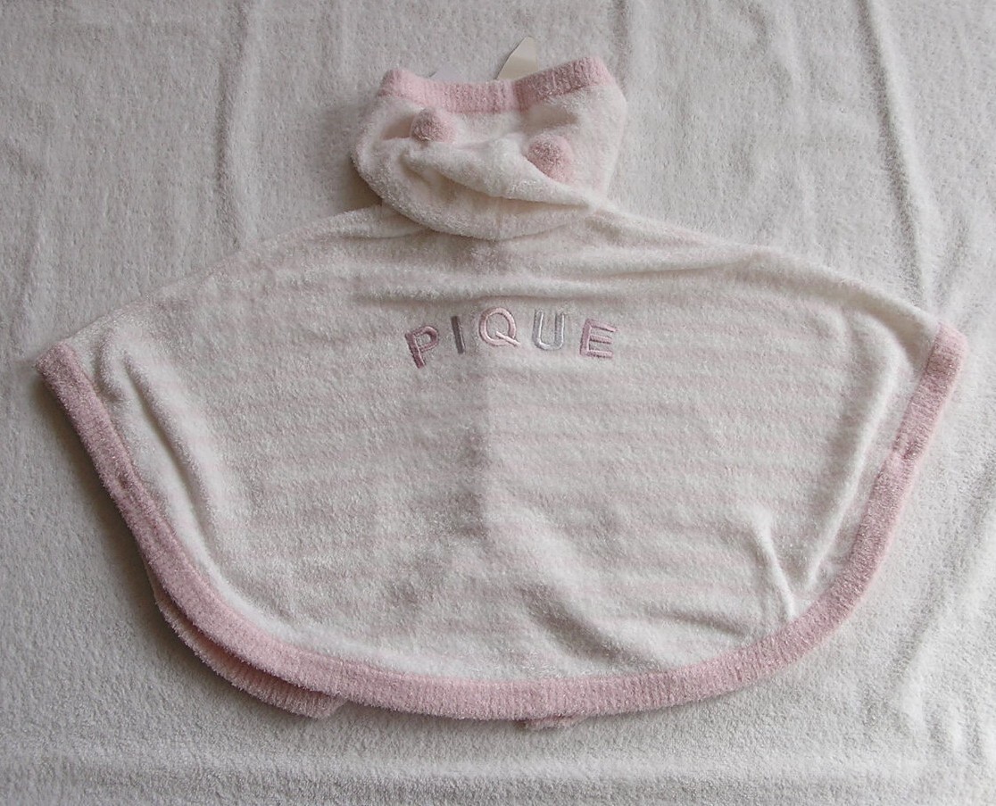  бумага с биркой / Gelato Pique /gelate pique/ Bay Be baby/ девочка / зима / с капюшоном . пончо / гетры /70~80/ стоимость доставки 440 иен 