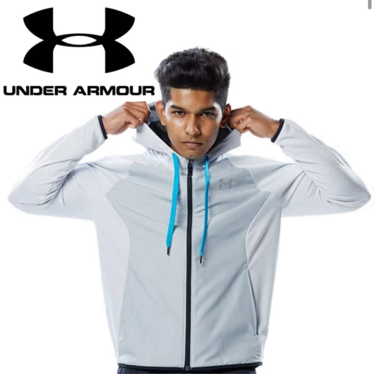 未使用　正規品 アンダーアーマー　XL メンズ　フルジップパーカー Uさフリース マックス フルジップ フーディー 定価8800円_画像2