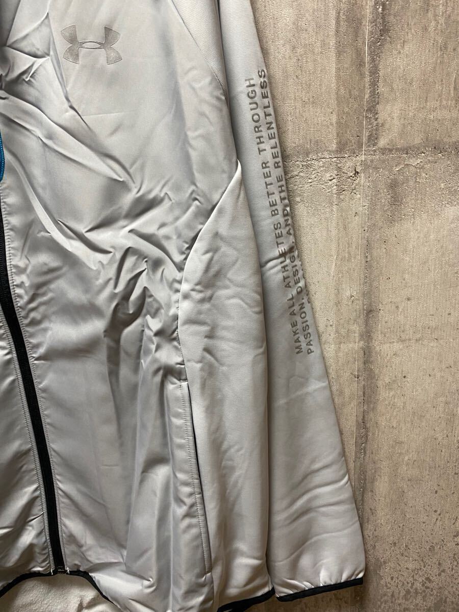 未使用　正規品 アンダーアーマー　XL メンズ　フルジップパーカー Uさフリース マックス フルジップ フーディー 定価8800円_画像5