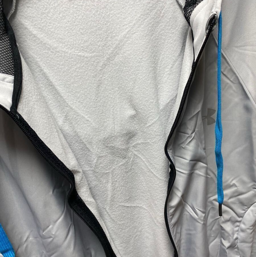 未使用　正規品 アンダーアーマー　XL メンズ　フルジップパーカー Uさフリース マックス フルジップ フーディー 定価8800円_画像8