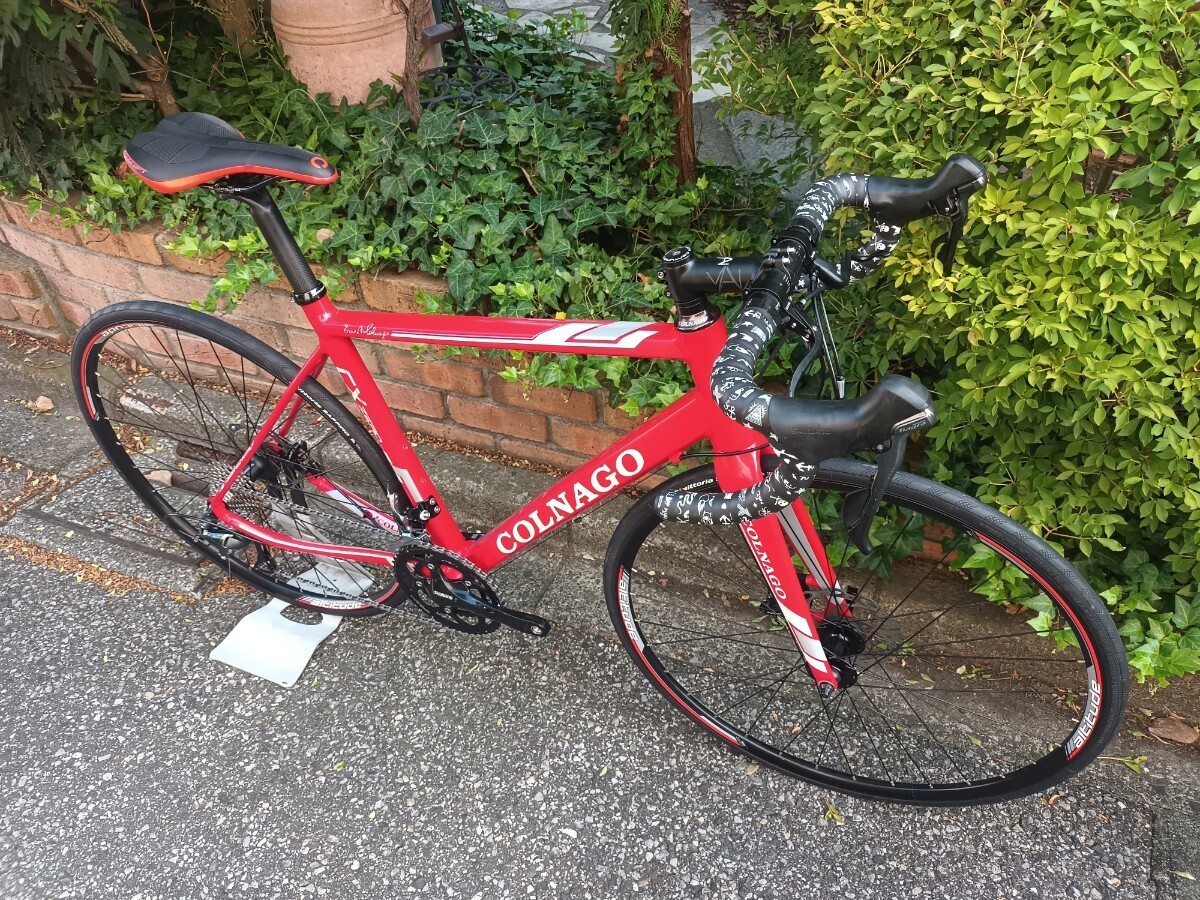 【点検整備済ディスクブレーキ車】COLNAGO CX-ZERO ALU DISC 2015 2×10s 9.3kg size：500 T-T長：526mm 適応身長165~175cm_画像2