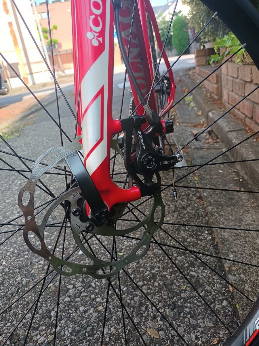 【点検整備済ディスクブレーキ車】COLNAGO CX-ZERO ALU DISC 2015 2×10s 9.3kg size：500 T-T長：526mm 適応身長165~175cm_画像5