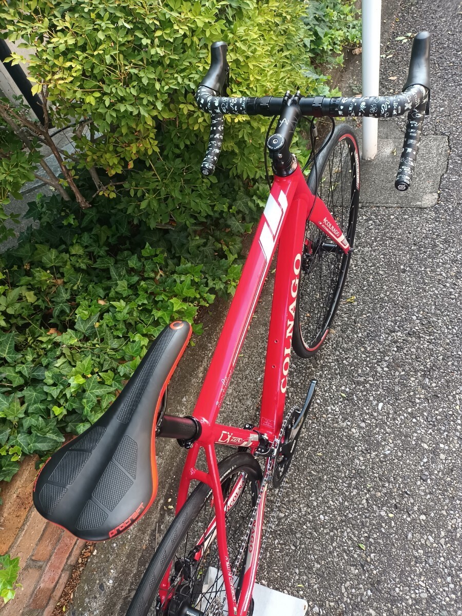 【点検整備済ディスクブレーキ車】COLNAGO CX-ZERO ALU DISC 2015 2×10s 9.3kg size：500 T-T長：526mm 適応身長165~175cm_画像6