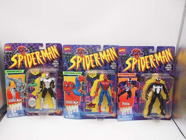 TOYBIZ SPIDER-MAN トイビズ社製 スパイダーマン アクションフィギュア 未開封 人形 まとめて 6体 ヴィンテージ　ξ_画像2