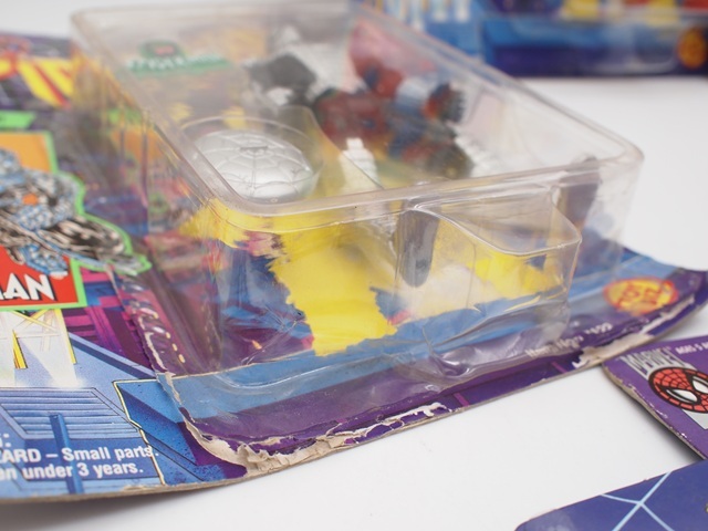 TOYBIZ SPIDER-MAN トイビズ社製 スパイダーマン アクションフィギュア 未開封 人形 まとめて 6体 ヴィンテージ　ξ_画像3