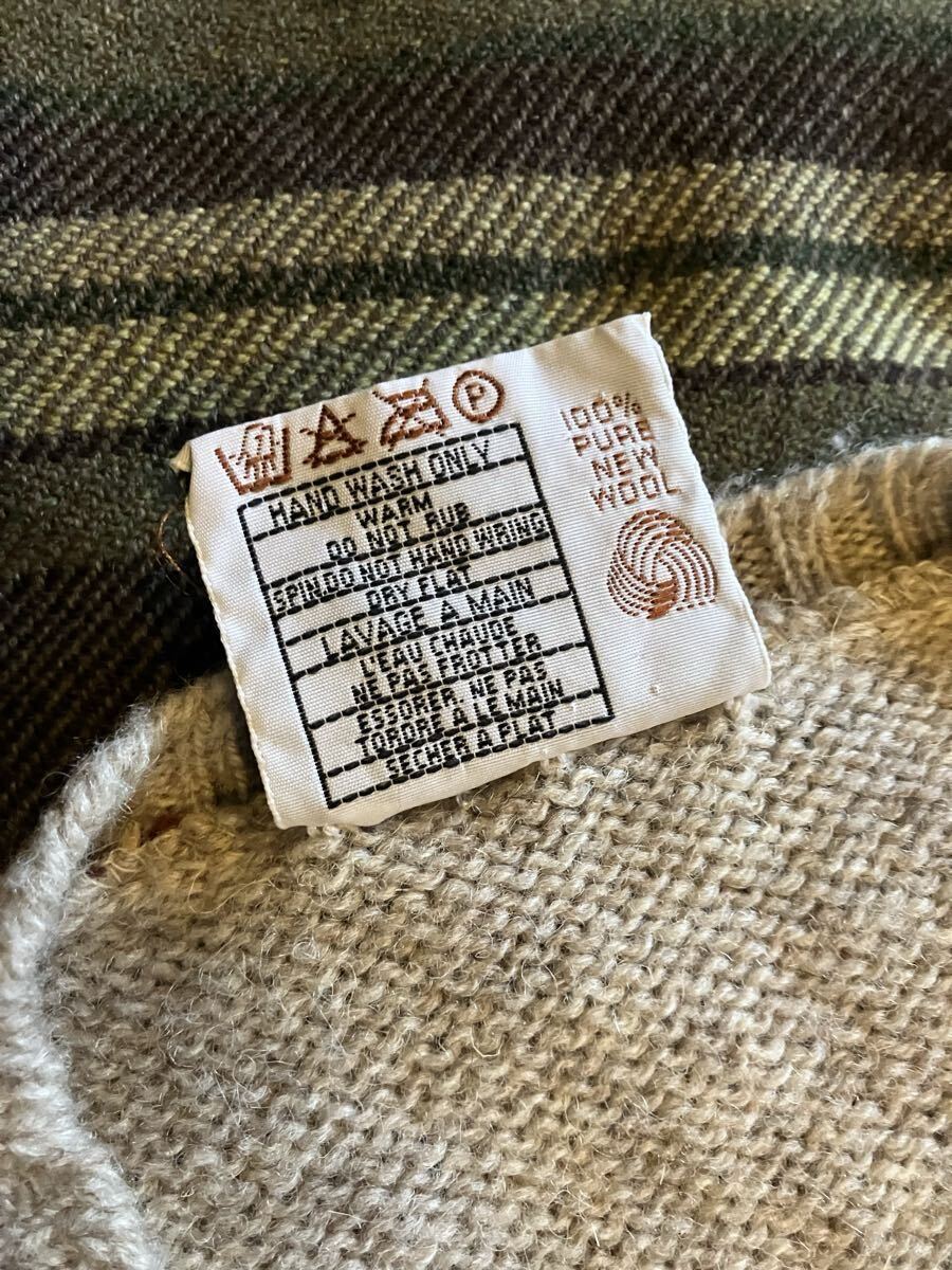 英国製 JAMIESONS ジャミーソンズ フェアアイル Vネック ベスト サイズS_画像5