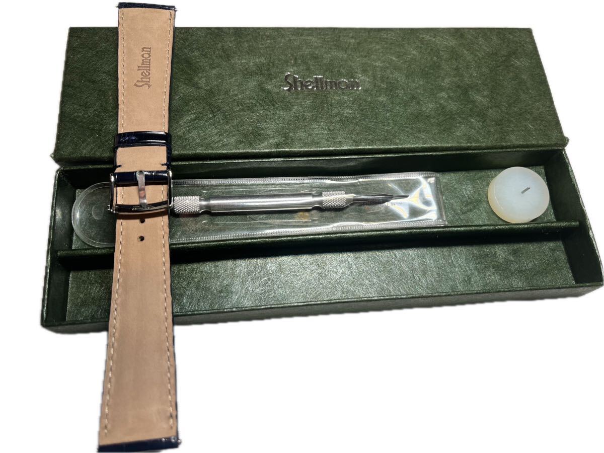 シェルマン（Shellman）の腕時計用交換ベルトと工具のセット_画像4