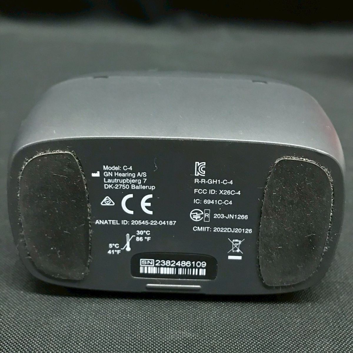 BKv113I 60 2024年購入 ReSound GN RU RU7ITC-DWC-MP 補聴器 耳あな型/乾燥ケース付き/充電器C-4/リサウンド/ヒアリングジャパン/Bluetooth_画像4