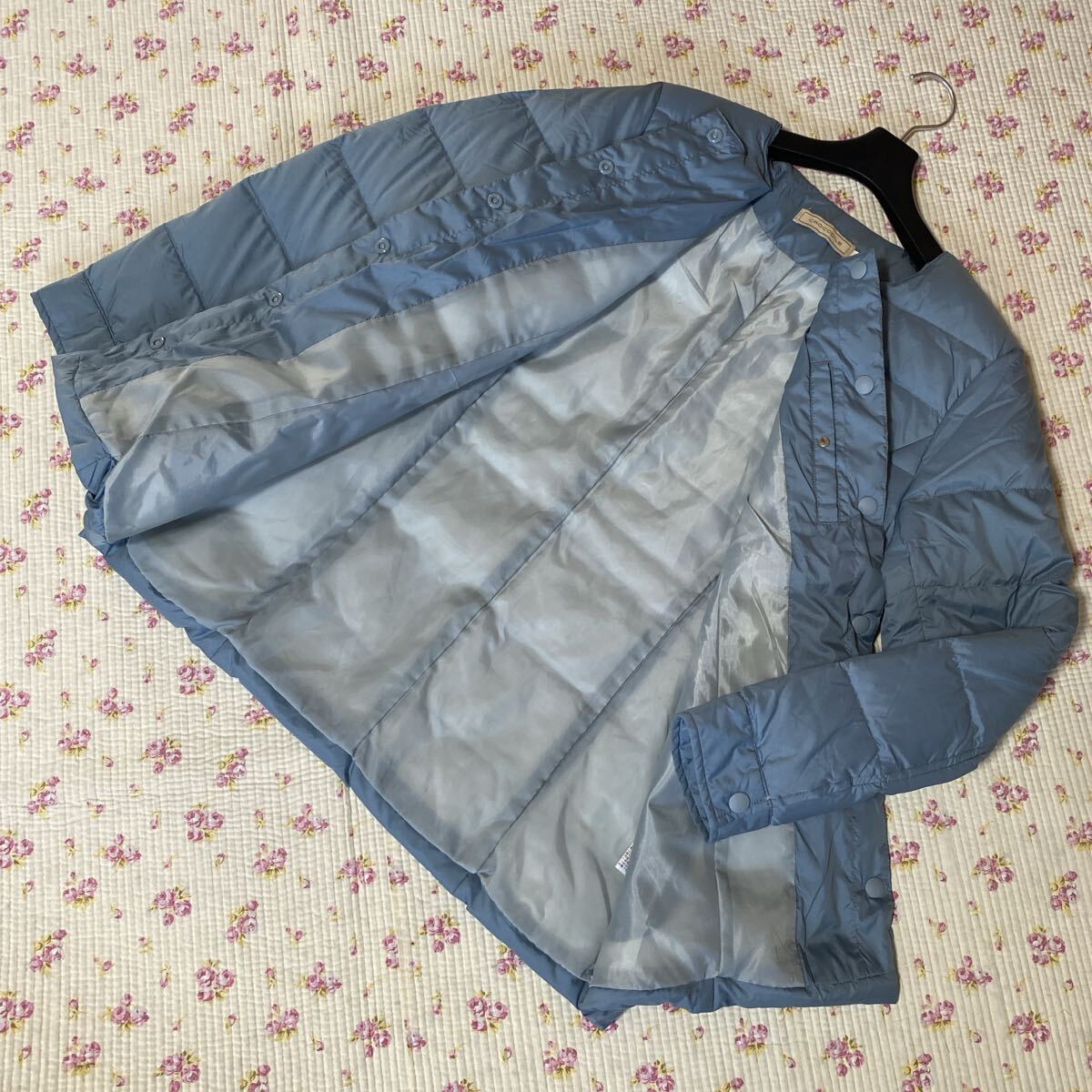 クロコダイル CROCODILE ライトダウン 軽量 水色 M DMW_画像8