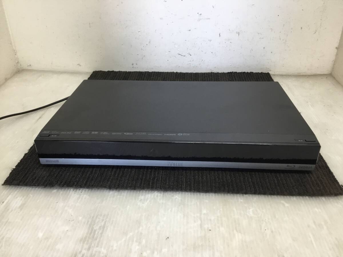 △ y 岐阜発/ Maxell/ マクセル/ ブルーレイレコーダー/ BIV-WS500/ 2014年製/ ジャンク/ トレイ開閉不可/ B-CAS付き/ 現状品/ R7.11/18 △_画像1
