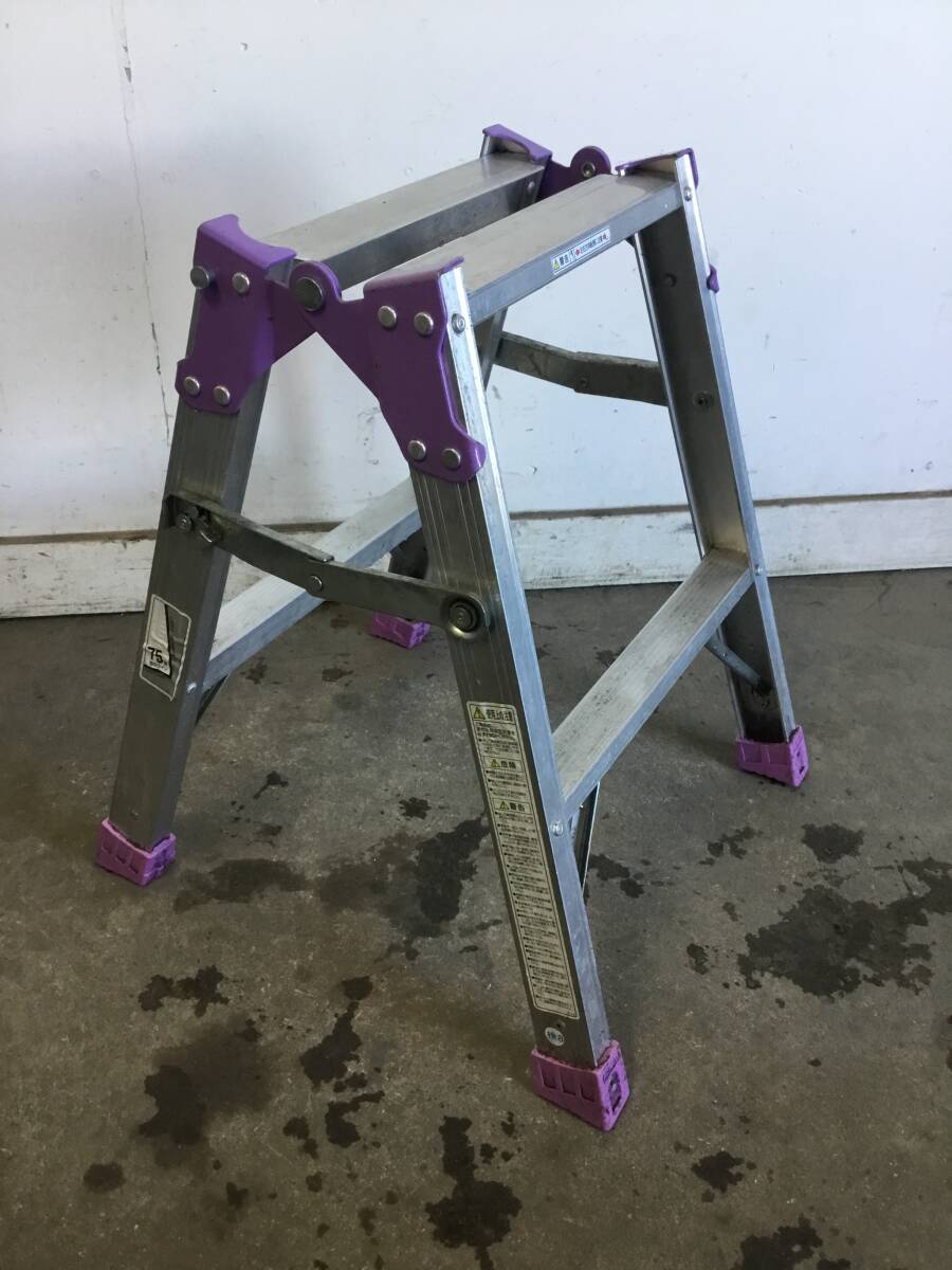 △ y 15/ 岐阜発/ アルインコ/ はしご兼用脚立/ MR-60F/ 2段/ 踏み台/ 脚立/ 現状品/ R7.11/20 △_画像4
