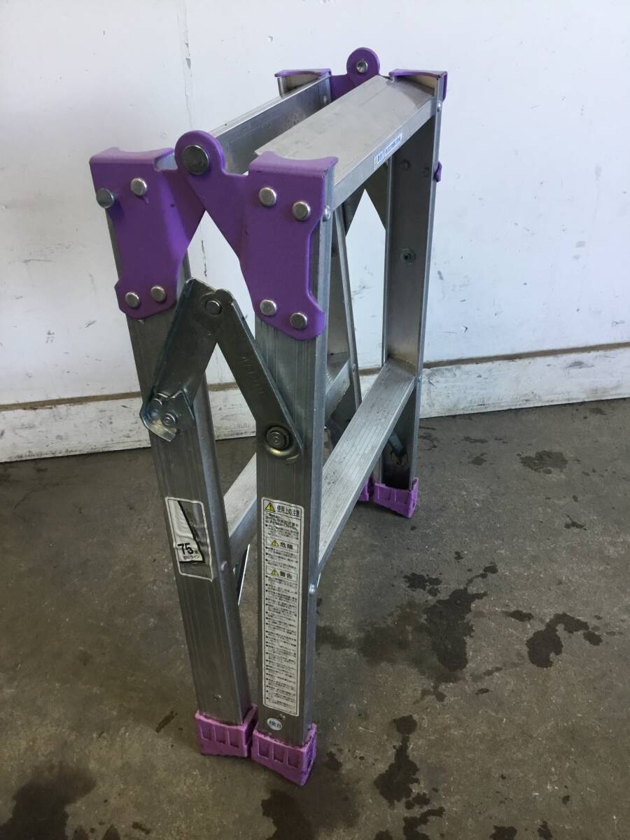 △ y 15/ 岐阜発/ アルインコ/ はしご兼用脚立/ MR-60F/ 2段/ 踏み台/ 脚立/ 現状品/ R7.11/20 △_画像5