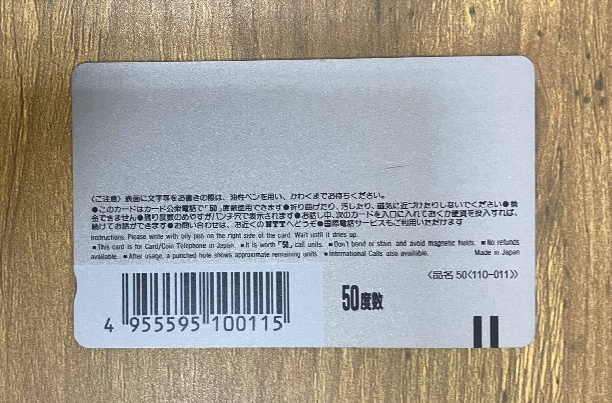 テレカ テレフォンカード ドラゴンボール 孫悟空 孫悟飯 一星球 DRAGON BALL 未使用品_画像2