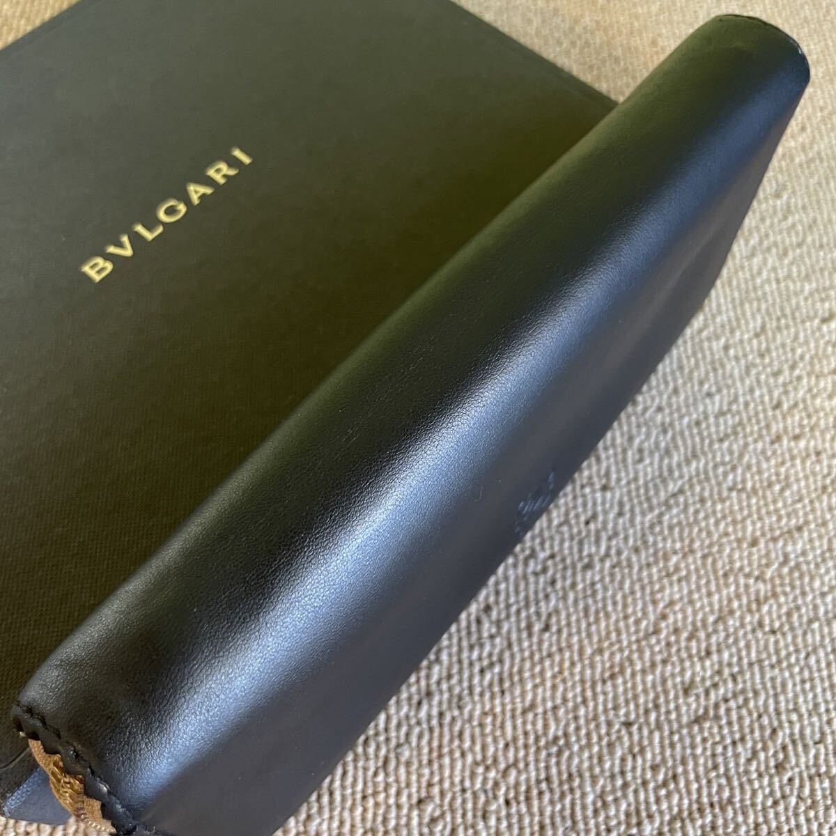 一円　 美品　LOEWE ロエベ 長財布 ロングウォレット ウォレット ブラック レザー アマソナ 財布_画像5