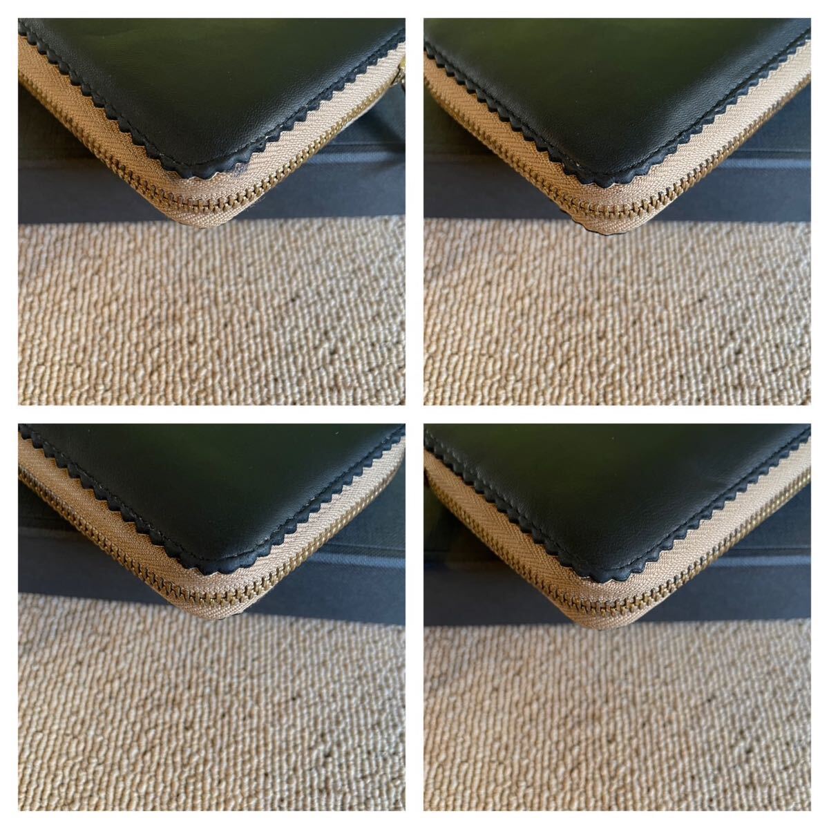 一円　 美品　LOEWE ロエベ 長財布 ロングウォレット ウォレット ブラック レザー アマソナ 財布_画像8