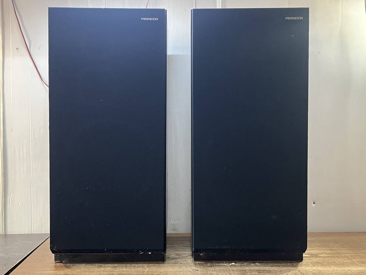 スピーカー PIONEER/パイオニア CS-A7 重量約18㎏(1個の重量) 高さ約80㎝ 横幅約36㎝ 奥行き約34㎝ ★5360R★ 現状品 長期保管品_画像1