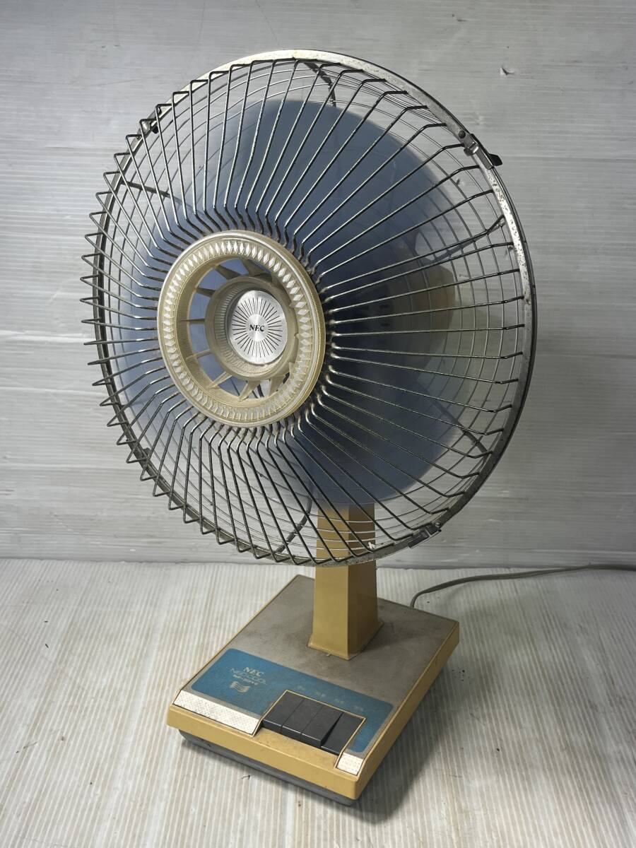 扇風機 NEC/エヌイーシー NEO COOL/ネオクール NF-30YE ★5381R★ 季節家電 空調 現状品 小物家電 昭和レトロ 長期保管品 夏物家電_画像1
