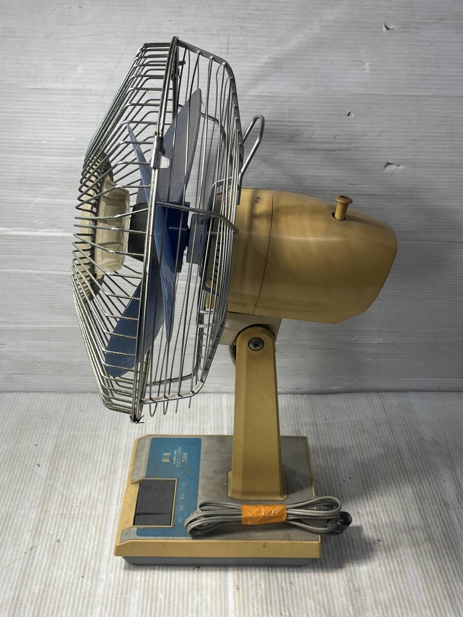 扇風機 NEC/エヌイーシー NEO COOL/ネオクール NF-30YE ★5381R★ 季節家電 空調 現状品 小物家電 昭和レトロ 長期保管品 夏物家電_画像7