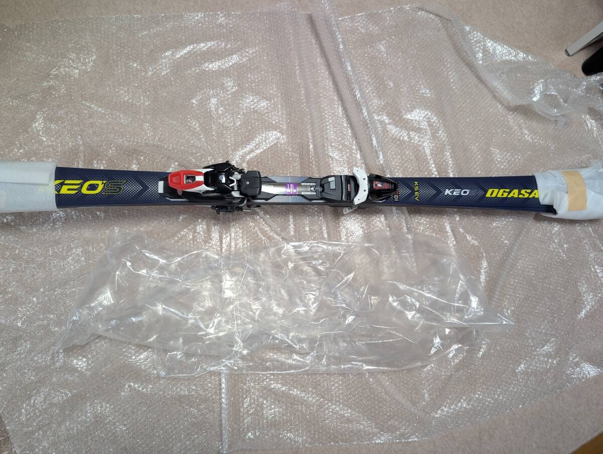 【新品＋ホットワックス無双】OGASAKA オガサカ スキー板 メンズ レディース＜2024＞KEO'S〔ケオッズ〕KS-EV+PRD 11 GW ビンディングセット_画像1