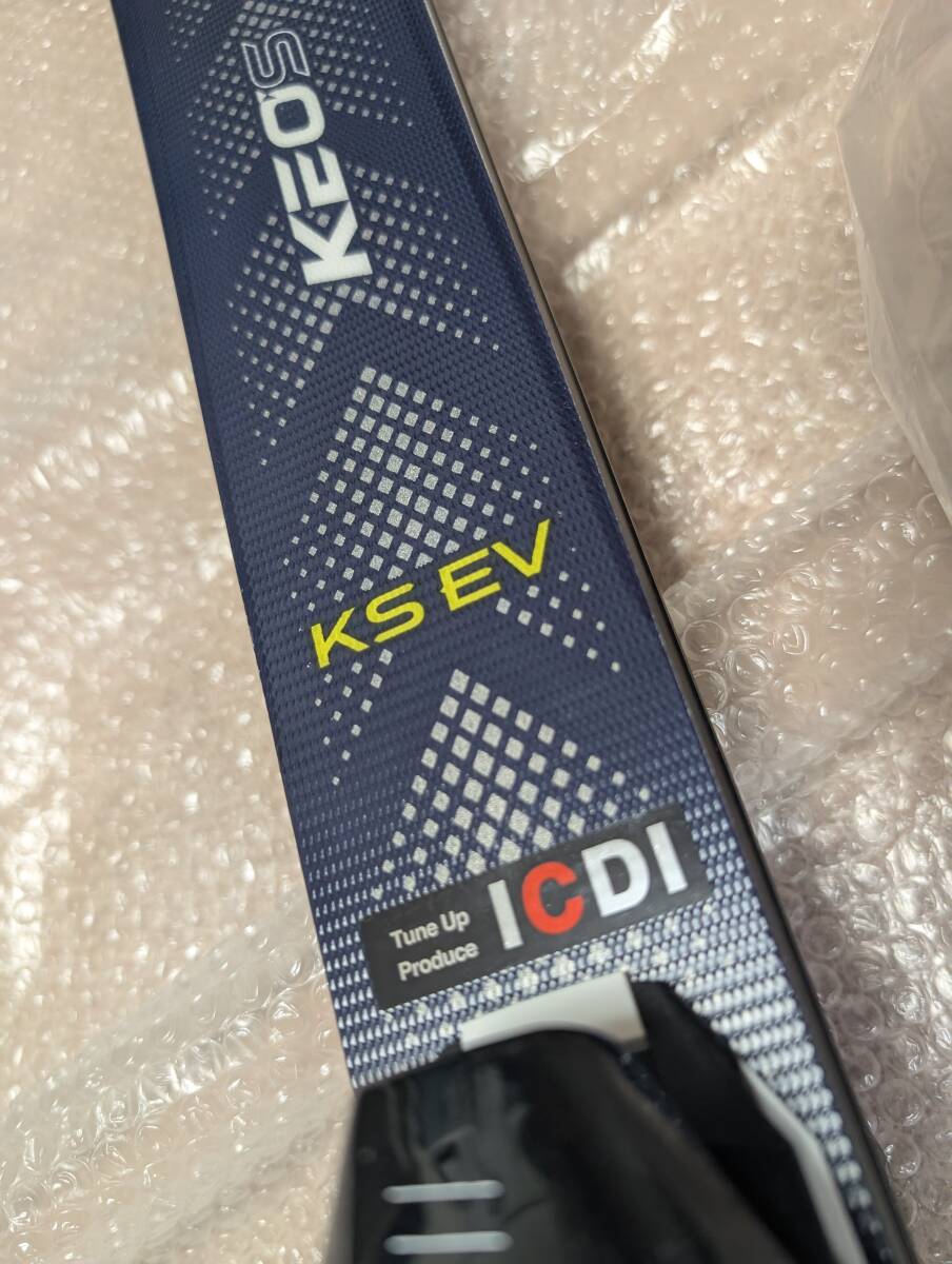 【新品＋ホットワックス無双】OGASAKA オガサカ スキー板 メンズ レディース＜2024＞KEO'S〔ケオッズ〕KS-EV+PRD 11 GW ビンディングセット_画像3