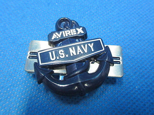 新品 AVIREX アヴィレックス アンカー クリップマーカー AVXBB1-31M ネイビー　※ネコポス便対応_画像3