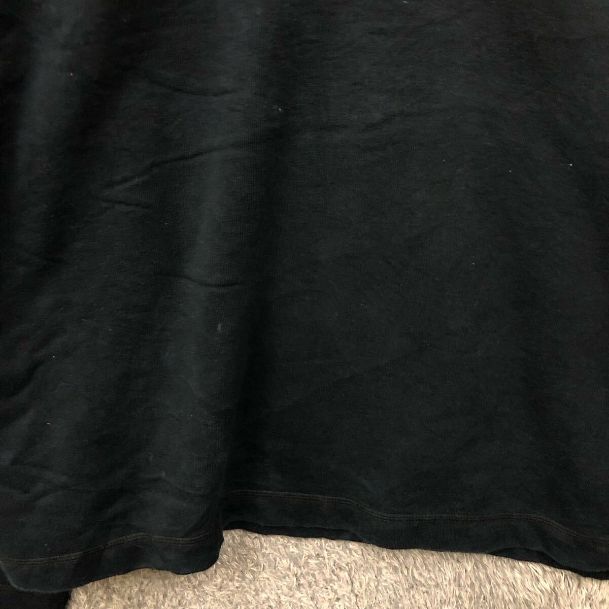 Callaway キャロウェイ スウェット トレーナー サイズXL ブラック 黒 ハーフジップ ワンポイント 刺繍 メンズ トップス 最落なし(847)_画像4