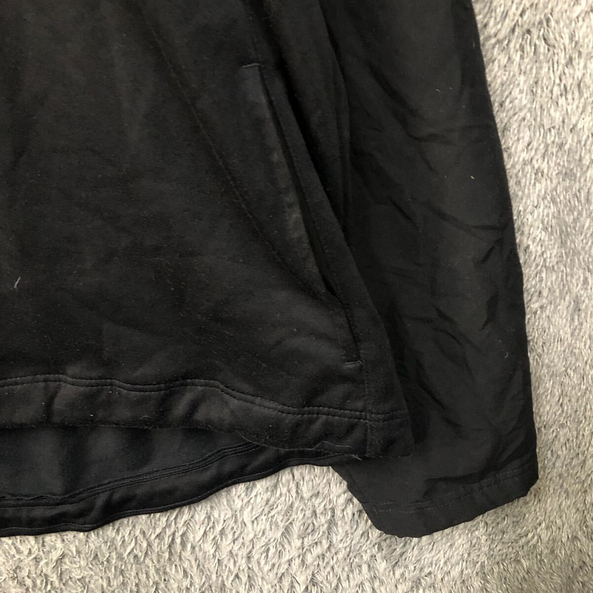 PUMA プーマ パーカー プルオーバー スウェット フーディー サイズXL ブラック ハーフジップ ドローコード メンズ トップス 最落なし(888_画像5