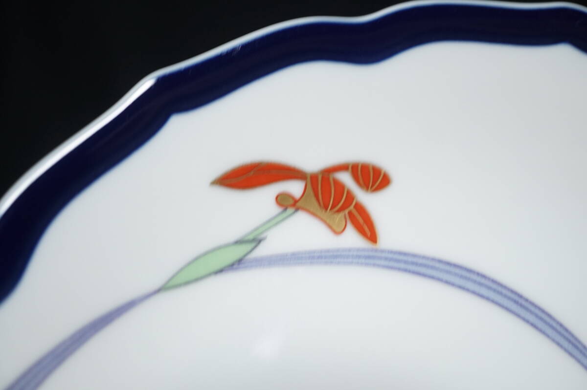 【AA5】 香蘭社　18.5ｃｍプレート　5枚セット　美品_画像4