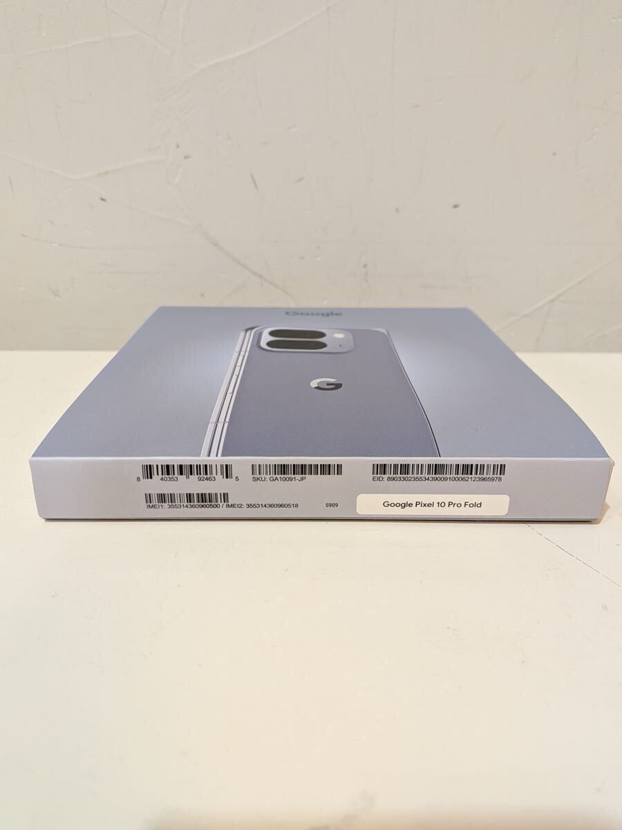 【新品未使用】Google pixel 10 Pro Fold SIMフリー_画像3
