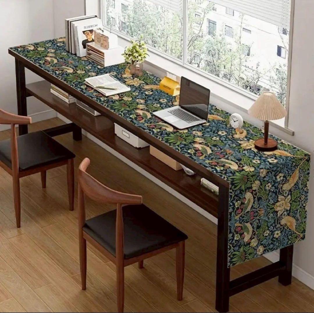  стол Runner William Maurice скатерть-раннер Северная Европа современный retro растения скатерть зеленый серия синий серия природа зеленый 