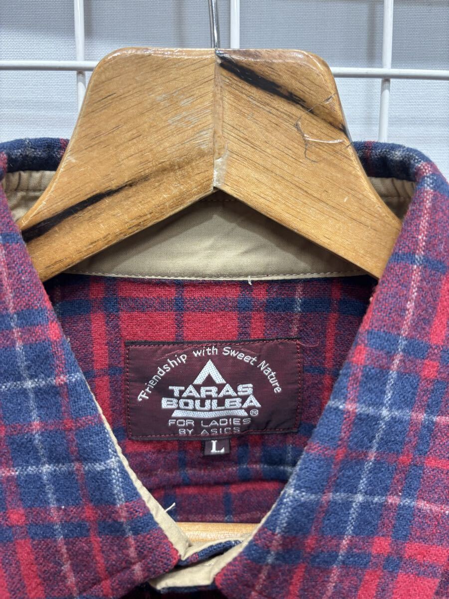 ［TARAS BOULBA］タラスブルバ　 長袖シャツ　レディース　チェック　L 2510-591_画像3