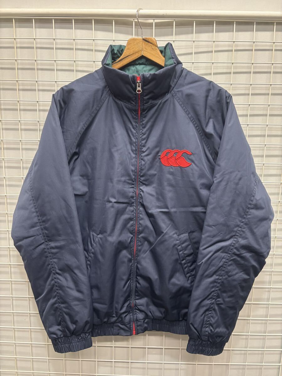 ［CANTERBURY OF NEW ZEALAND］カンタベリー　　 中綿　ジャケット　ネイビー系　M 2511-035_画像1