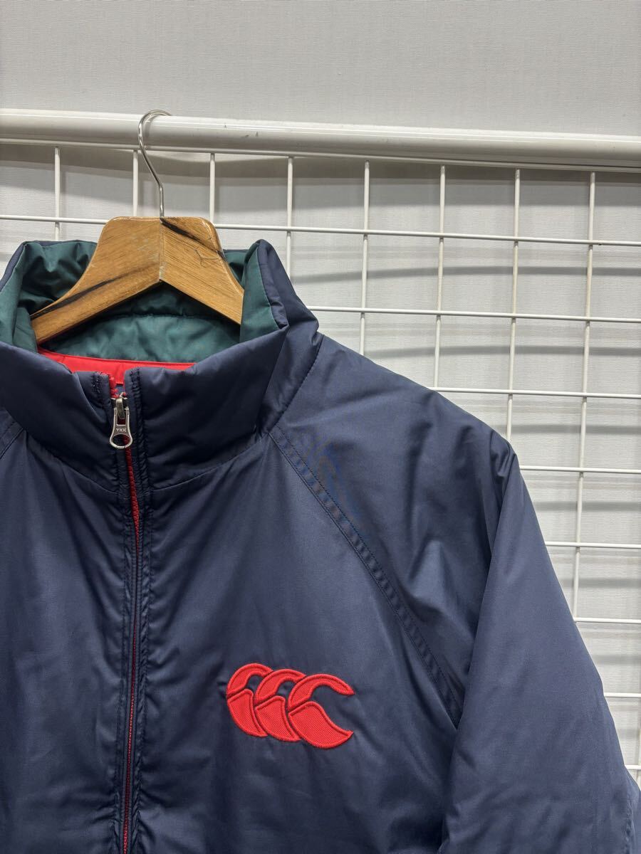 ［CANTERBURY OF NEW ZEALAND］カンタベリー　　 中綿　ジャケット　ネイビー系　M 2511-035_画像2