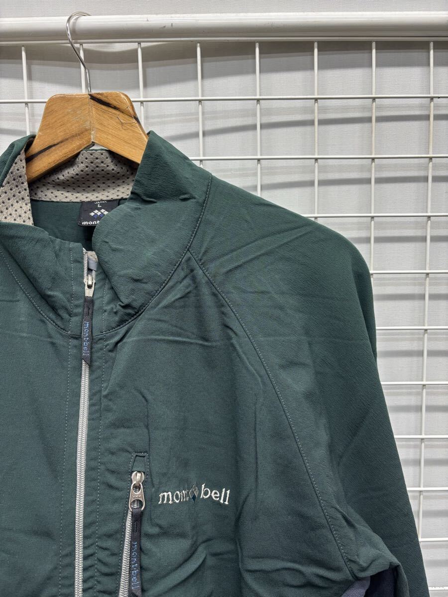 ［mont-bell］モンベル　マウンテントレーナージャケット　グリーン　L 2511-089_画像2