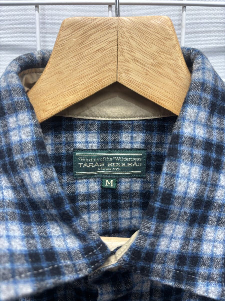 ［TARAS BOULBA］タラスブルバ　 ネルシャツ　チェック　M 2510-058_画像3