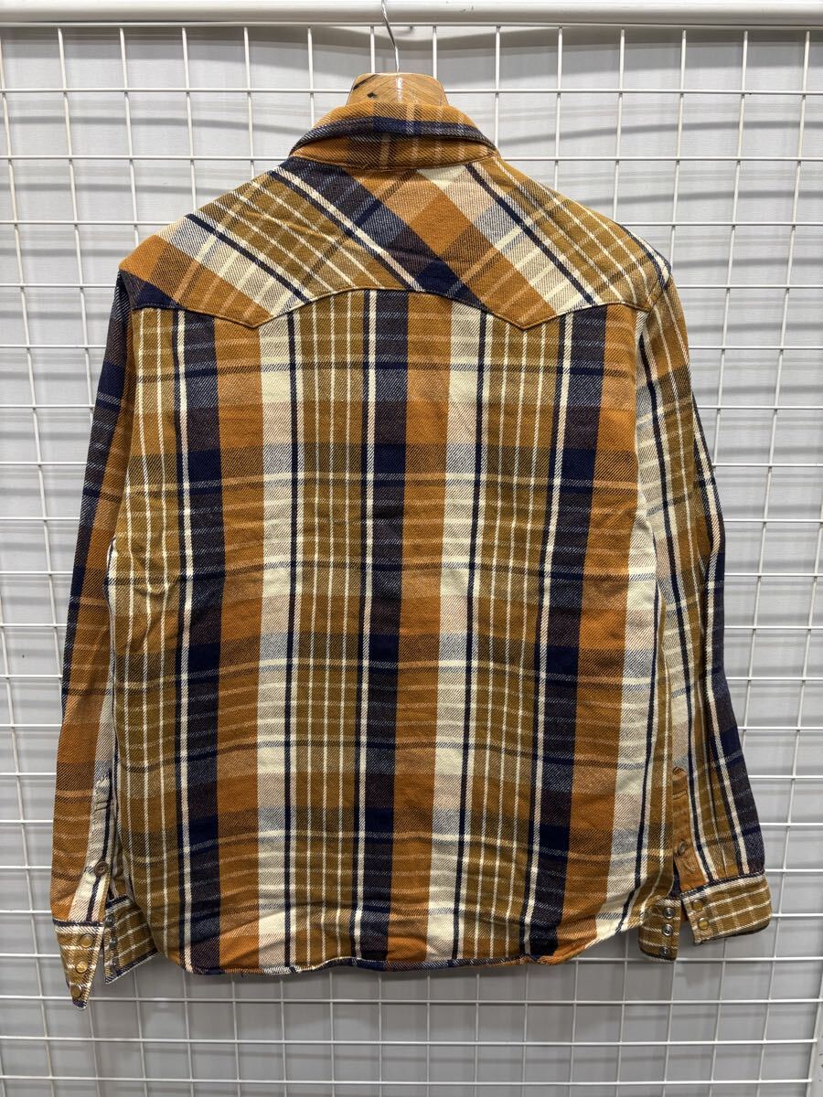 ［AVIREX］アヴィレックス　 長袖シャツ　チェック　L 2511-200_画像4