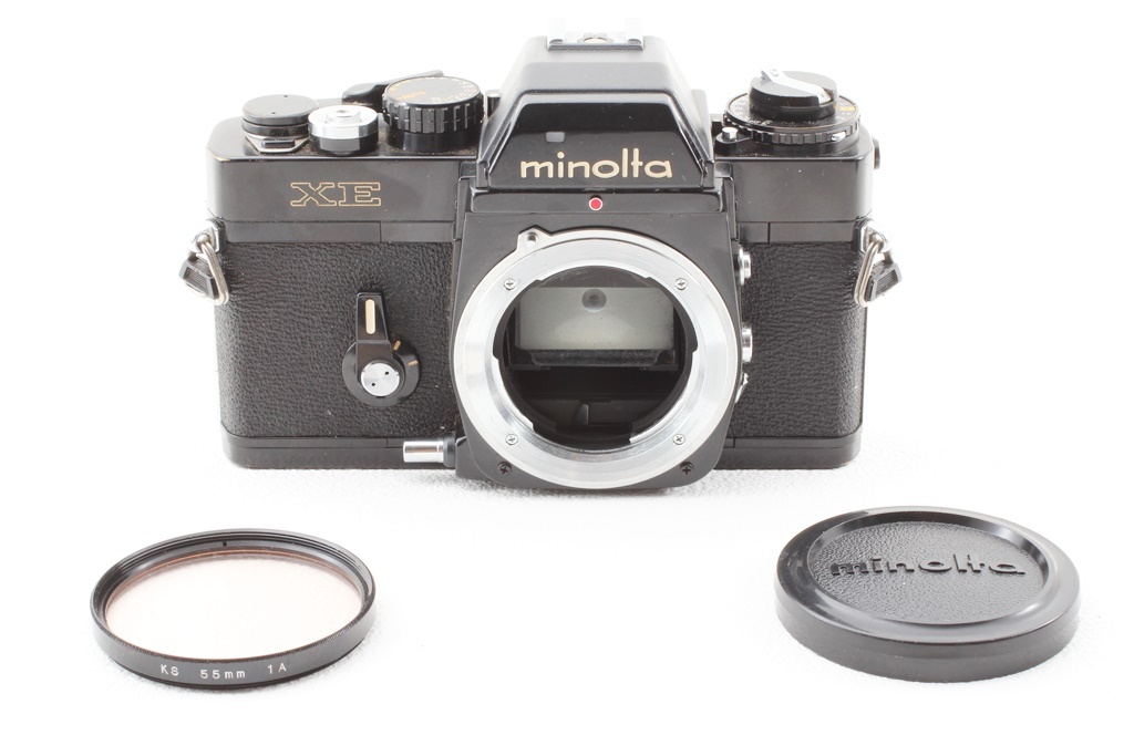 格安品◆Minolta ミノルタ XE MC ROKKOR-PG 50/1.4◆一眼レフフィルムカメラ/A8684_画像1