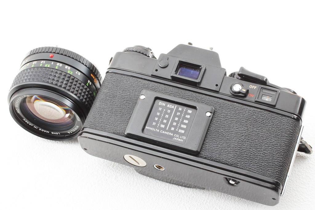 格安品◆Minolta ミノルタ XE MC ROKKOR-PG 50/1.4◆一眼レフフィルムカメラ/A8684_画像2