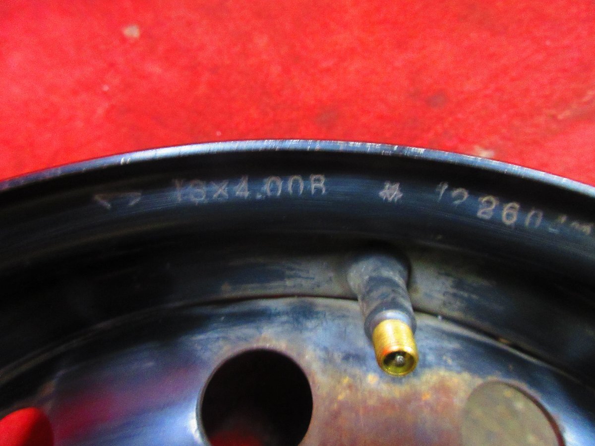 スチール ホイール 4本 ダイハツ 純正 13×4.00B 4穴 PCD 100 +45 ハブ径 54 ミラ エッセ ミラココア タントカスタム ムーヴ ラテ◆51927H_画像7